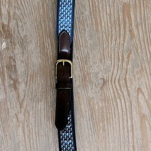 Boys Size 30 Navy Signature Whale Club Belt